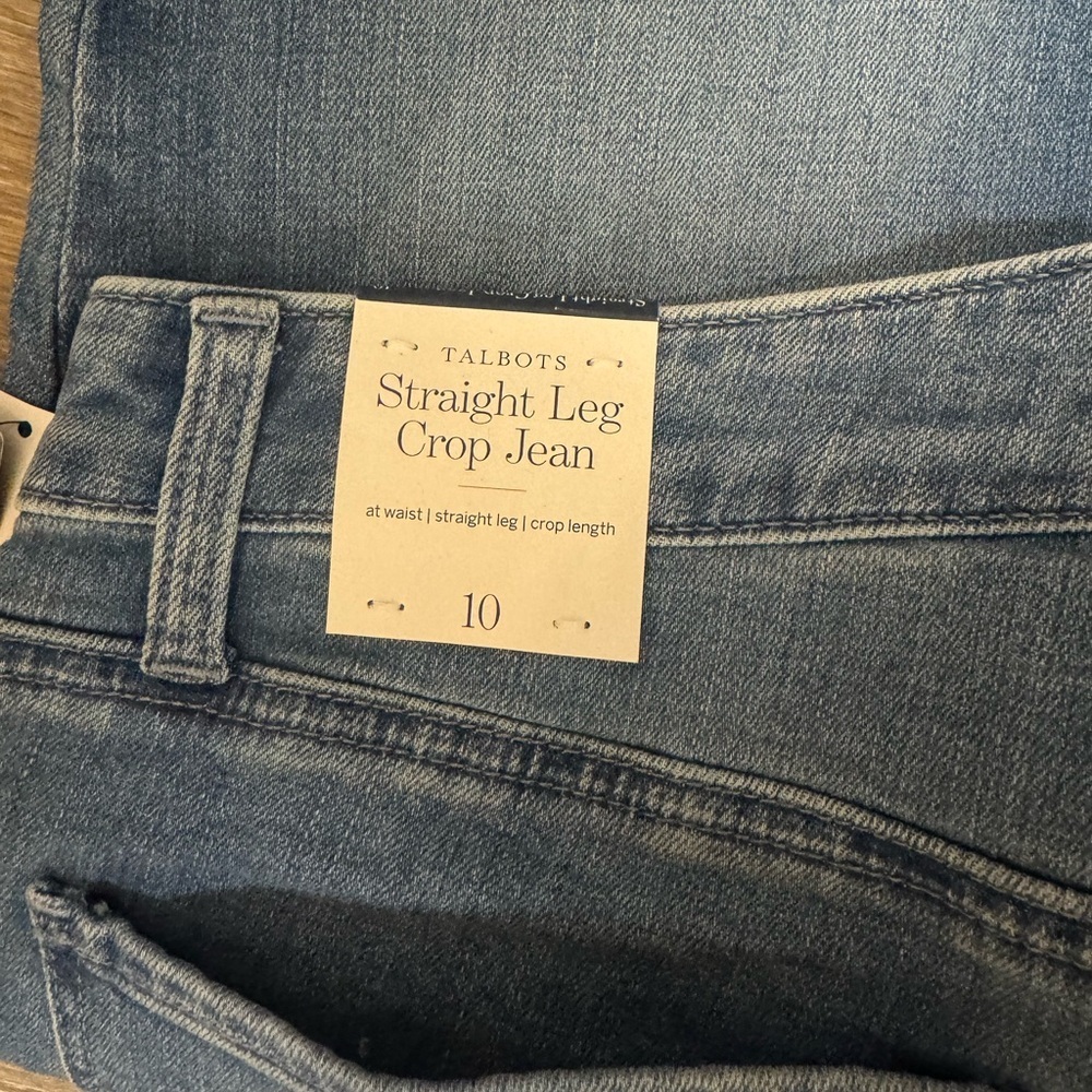 Talbots straight leg crop jeans - Picture 5 of 5